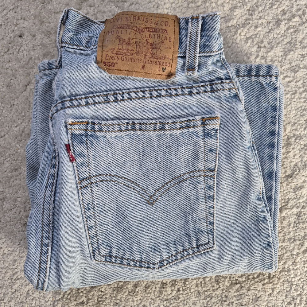 Vintage Levi's Light Blue Denim Jeans